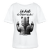 ICK HAB DIE FAXEN DICKE-Rundhals Frauen Bio-T-Shirt - Weiß