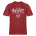 NÜSCHT FÜR SCHWACHE NERVEN-RELAXED FIT Unisex Organic T-Shirt mit Berliner Schnauze - Erdrot