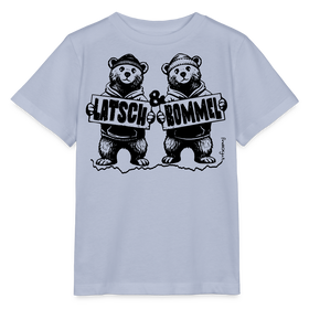 LATSCH & BOMMEL-Kinder Bio T-Shirt - Lavendel-Violett