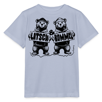 LATSCH & BOMMEL-Kinder Bio T-Shirt - Lavendel-Violett
