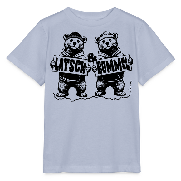 LATSCH & BOMMEL-Kinder Bio T-Shirt - Lavendel-Violett