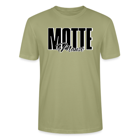 MOTTE UND MAUSI-Unisex T-Shirt Bio - Nebelgrün