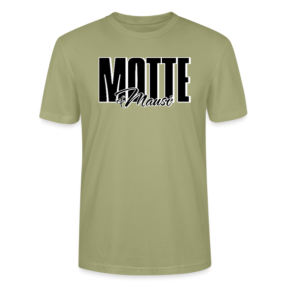MOTTE UND MAUSI-Unisex T-Shirt Bio - Nebelgrün