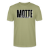 MOTTE UND MAUSI-Unisex T-Shirt Bio - Nebelgrün