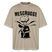 Berlin Shirt-MESCHUGGE - Unisex Oversize Bio-T-Shirt - Steingrau