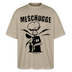Berlin Shirt-MESCHUGGE - Unisex Oversize Bio-T-Shirt - Steingrau