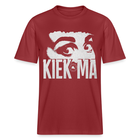 KIEK MA - Relaxed Fit Unisex Bio-T-Shirt Sparker - Erdrot