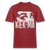 KIEK MA - Relaxed Fit Unisex Bio-T-Shirt Sparker - Erdrot