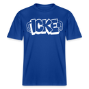 ICKE- RELAXED FIT Unisex Organic T-Shirt mit echt Berliner Schnauze - Dunkelblau