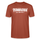 witziges Berlin Shirt-PFANNKUCHEN, NICH BERLINER-Unisex T-Shirt BIO - Terrakotta