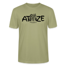 ATZE-Berlin Unisex T-Shirt für echte Kumpels - Nebelgrün