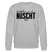 Berliner Spruch-NETT KANN ICK OOCH-Unisex Bio-Sweatshirt - Grau meliert