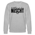 Berliner Spruch-NETT KANN ICK OOCH-Unisex Bio-Sweatshirt - Grau meliert