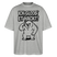 Berlin Shirt-ICK GLOOB ET HACKT-Oversized Unisex Bio T-Shirt - Grau meliert