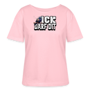 ICK DARF DIT-TAUBE-Rundhals Frauen Bio-T-Shirt - Hellrosa