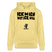 ICK MACH WAT ICK WILL-Unisex Bio-Hoodie II - Gelb Viva 