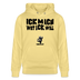 ICK MACH WAT ICK WILL-Unisex Bio-Hoodie II - Gelb Viva 