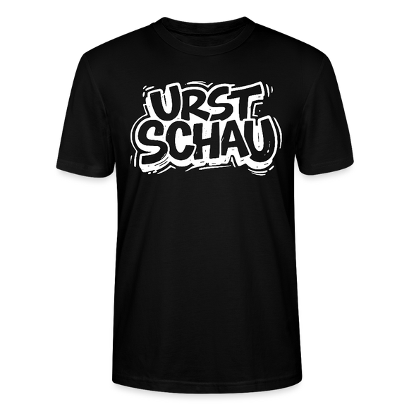 Ostalgie-Unisex T-Shirt -URST SCHAU - Schwarz