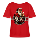Weihnachten in Berlin-JIBT NÜSCHT IHR FLITZPIEPEN-Relaxed Rundhals Frauen Bio-T-Shirt - Rot