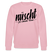 NÜSCHT FÜR SCHWACHE NERVEN-Unisex Bio-Sweatshirt mit Berliner Schnauze - Hellrosa