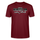 VERFATZT DA VOM JELÄNDE- Unisex T-Shirt BIO - Burgunderrot