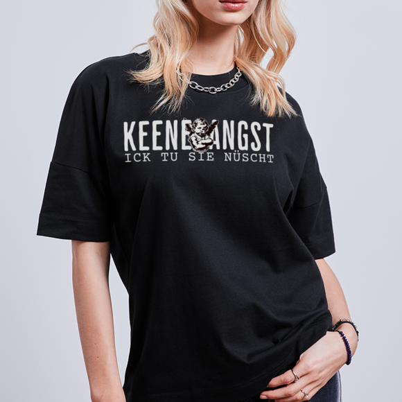 ICK TU SIE NÜSCHT - Unisex Oversize Bio-T-Shirt - Schwarz