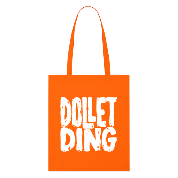 DOLLET DING-Bio-Stoffbeutel - Tieforange