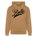 ICK FREU MA WIE BOLLE-Unisex Bio-Hoodie - Karamell 