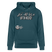 JEH MIR NICH UFFN KEKS-Unisex Bio-Hoodie II - Dunkles Petrol