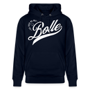 ICK FREU MA WIE BOLLE-Unisex Bio-Hoodie - Navy