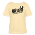 Berlin Shirt-NÜSCHT FÜR SCHWACHE NERVEN-Rundhals Frauen Bio-T-Shirt - Creme