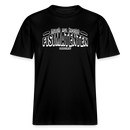 Berliner Spruch-FISIMATENTEN-RELAXED FIT Unisex BIO T-Shirt II - Schwarz