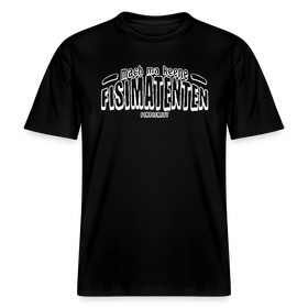 Berliner Spruch-FISIMATENTEN-RELAXED FIT Unisex BIO T-Shirt II - Schwarz