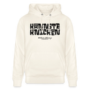 Berliner Schnauze - KANNSTE KNICKEN-Unisex Bio-Hoodie - Naturweiß 