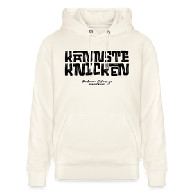 Berliner Schnauze - KANNSTE KNICKEN-Unisex Bio-Hoodie - Naturweiß 