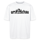 URST SCHAU - Unisex Oversize Bio-T-Shirt - Weiß