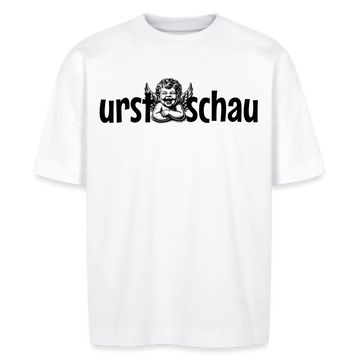 URST SCHAU - Unisex Oversize Bio-T-Shirt - Weiß
