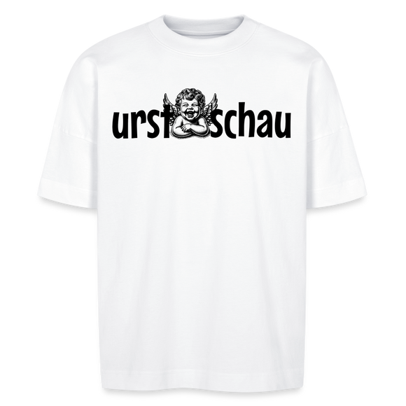 URST SCHAU - Unisex Oversize Bio-T-Shirt - Weiß