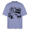 MACH HINNE – Berlin Souvenir -Oversized Unisex Bio T-Shirt - Violett