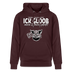 ICK GLOOB MEEN SCHWEIN PFEIFT!-Unisex Bio-Hoodie II - Maroon