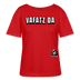 VAFATZ DA-Rundhals Frauen Bio-T-Shirt - Rot