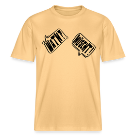 WATN? NÜSCHT!-Relaxed Fit Unisex Bio-T-Shirt - Hellgelb