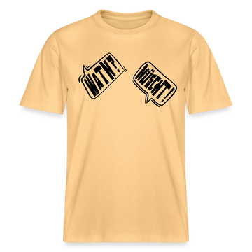 WATN? NÜSCHT!-Relaxed Fit Unisex Bio-T-Shirt - Hellgelb