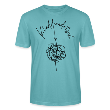 KLADDERADATSCH - Unisex BIO T-Shirt - Pastelltürkis