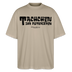 Berliner Begrüssung-TACHCHEN IHR FLITZPIEPEN-Oversized Unisex Bio T-Shirt - Steingrau