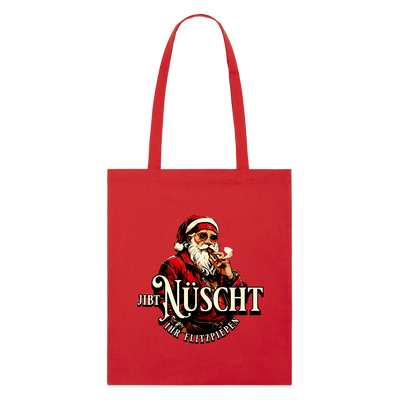 JIBT NÜSCHT IHR FLITZPIEPEN - Bio-Stoffbeutel - Rot