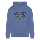 ICK KNUTSCH DIR - Unisex Bio-Hoodie - Blau