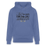 ICK KNUTSCH DIR - Unisex Bio-Hoodie - Blau