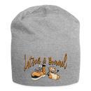 LATSCH UND BOMMEL - Jersey-Beanie - Grau meliert