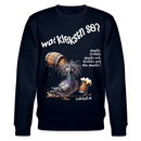 WAT KIEKSTN SO?-Unisex Bio-Sweatshirt II - Navy